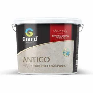 Декоративная мелкозернистая штукатурка с эффектом травертина ANTICO  бежевый, бордо, шоколад 25кг