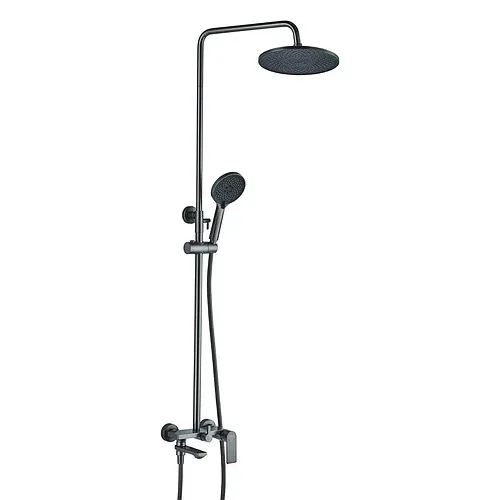 Стойка душевая со смесителем HAIBA HB24505-3 графит