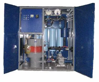 Малая установка цеолитовой сушки трансформаторного масла МПМЦ-50