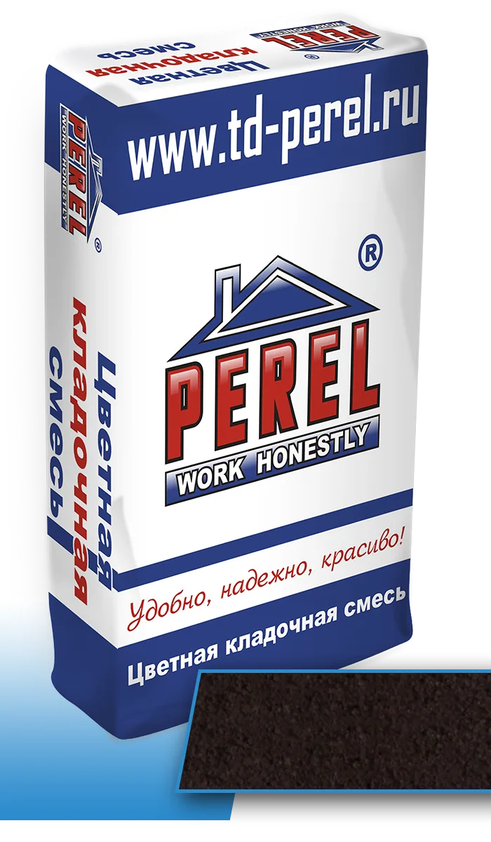 Черная кладочная смесь Perel
