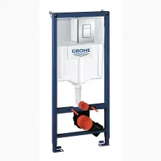 38772001 *Инсталляция для подвесного унитаза GROHE Rapid SL с панелью смыва Skate Cosmo,комплект 3-1