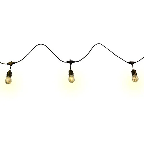Лента (String Light) с патронами Е27 9.6M IP65 (TEKLED)
