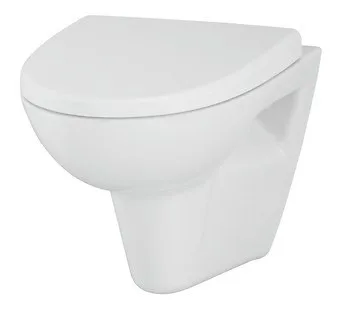 Унитаз подвесной с сиденьем (микролифт) CERSANIT S-MZ-PARVA-COn-DL-w PARVA NEW CLEAN ON (Польша)