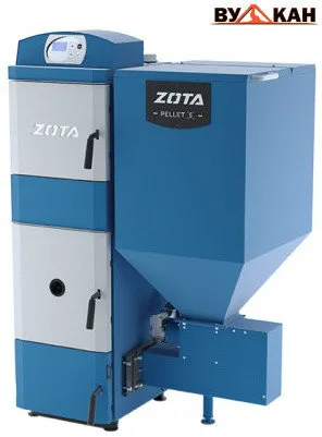 Автоматический твердотопливный котел ZOTA «Pellet S» 15 кВт.