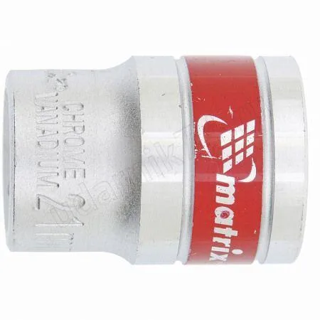 Головка торцевая 21мм,6гранная,CrV,под квадрат 1\2" matrix 13121