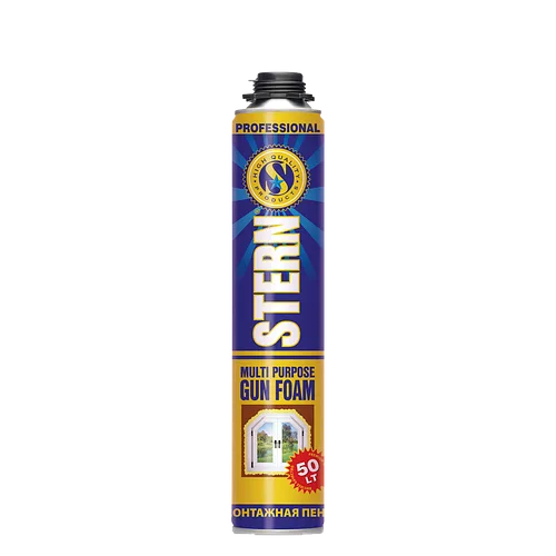 Пена монтажная STERN  профессиональная 50л, 750мл (12)