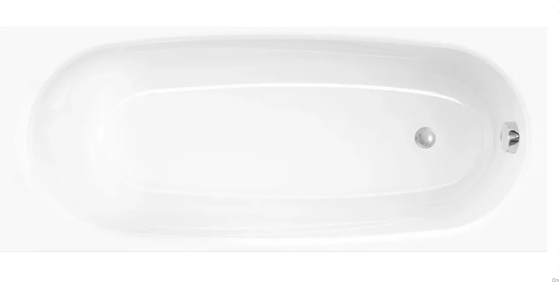 Комплект Ванна Domani-Spa Standard 1700*700*410 (НОЖКИ + СИФОН + экран + лента бордюрная 38*335 мм LUX FULL
