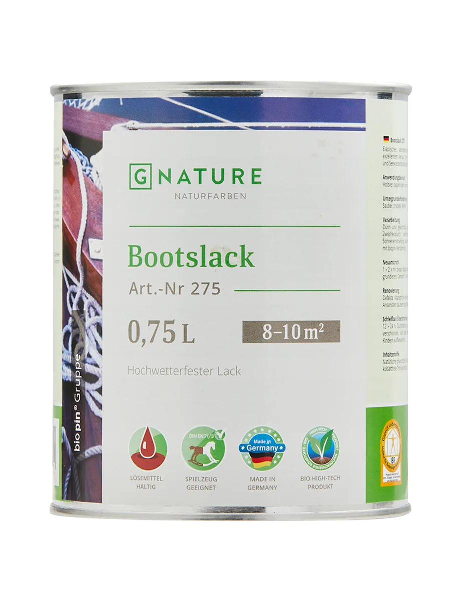 Лак для яхт 275\Bootslack Gnature, Германия