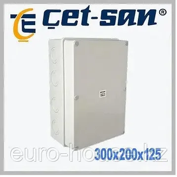 Коробка распределительная 300x200x125 мм, IP65 (пр-во Турция)