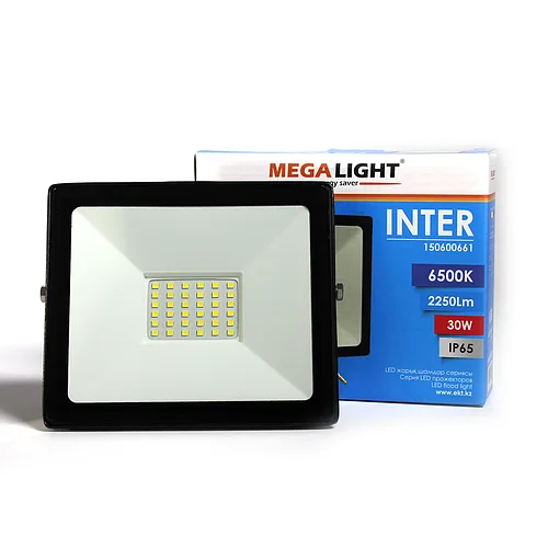 LED Прожектор INTER 30W 6500K IP65 MEGALIGHT(24)