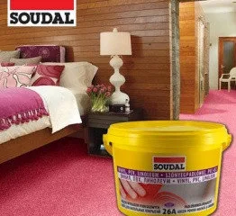 Клей для напольных покрытий Soudal 26 А, 5кг