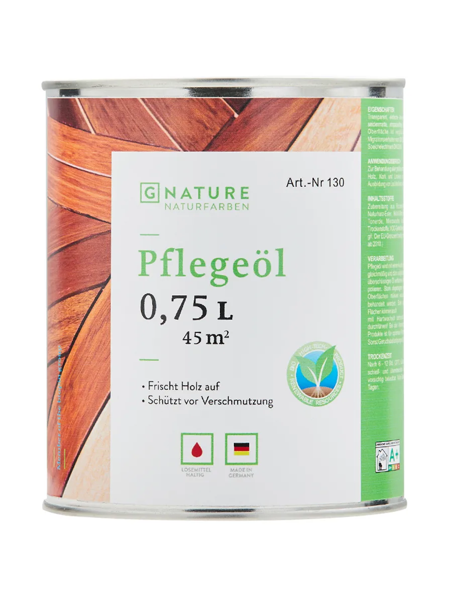 Масло-уход для дерева\ 130 Pflegeöl Gnature, Германия