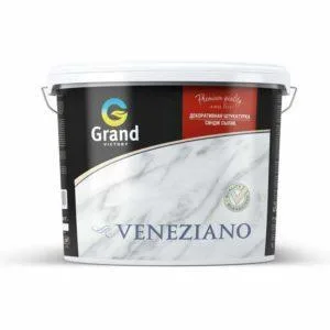 Декоративная штукатурка с эффектом мрамора VENEZIANO 15кг