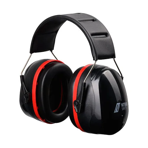 NITRAS 9253 MUTE DEFENDER PRO, наушники противошумные, SNR 33 дБ, черно-красные