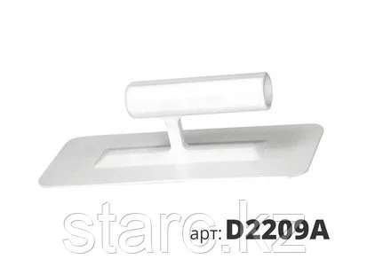 Кельма белая пластиковая овальная D2209A
