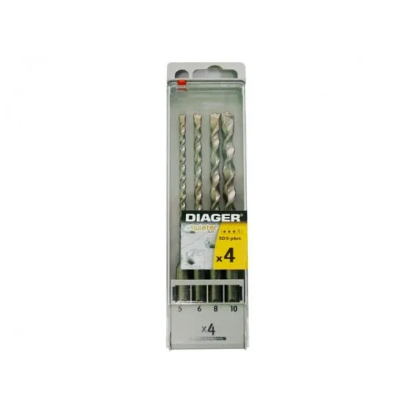 Комплект буров по бетону SDS-plus TWISTER-PLUS 100 Артикул: 100C