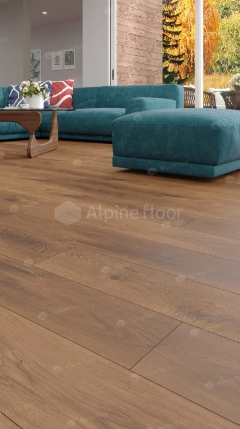 Alpine Floor Дуб Насыщенный ABA ECO 7-7 SPC ламинат