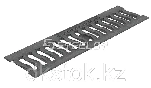 Чугунная решетка волна SteeStart DN100, класс С250