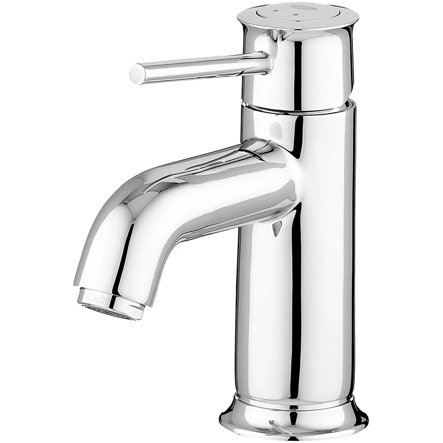 Смеситель Grohe для умывальника однорычажный гладкий корпус BauClassik OHM basin smooth body 2316200