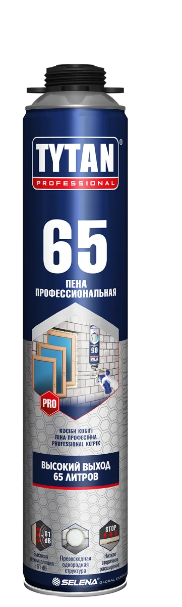 10043930 TYTAN пена ПРОФ 65 О2 (750 мл)