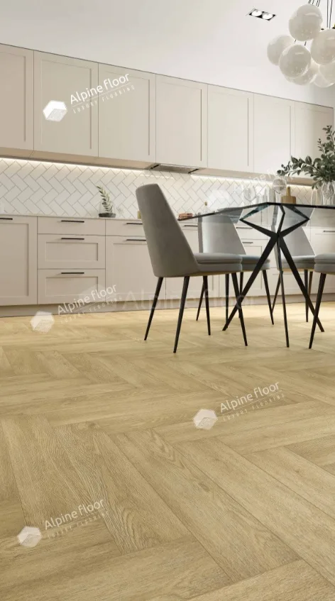 Alpine Floor ДУБ ВАНИЛЬ СЕЛЕКТ ЕСО 13-3 SPC ламинат