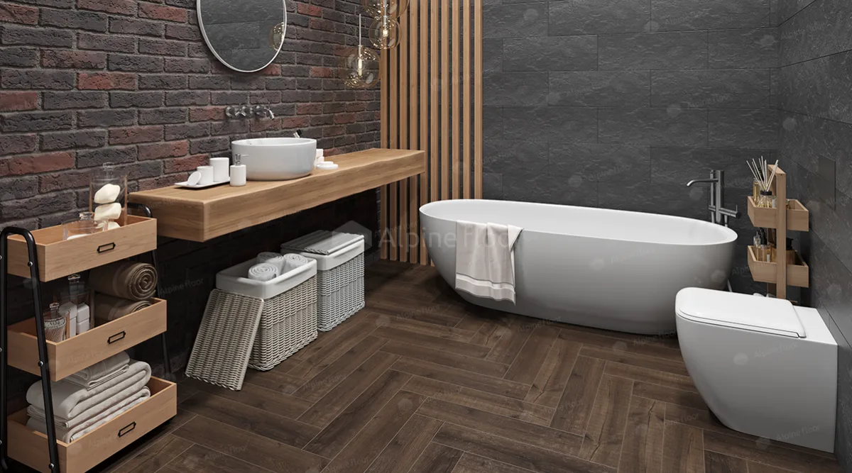 Alpine Floor Дуб Альферац ЕСО 13-22 SPC ламинат