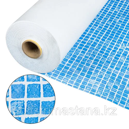 Лайнер Cefil мозаика голубая Gres 1.65x25.2 м (41.58 м.кв)