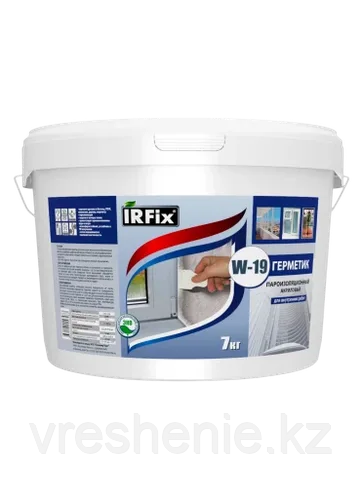 IRFix W19 Герметик акриловый пароизоляционный для внутренних работ