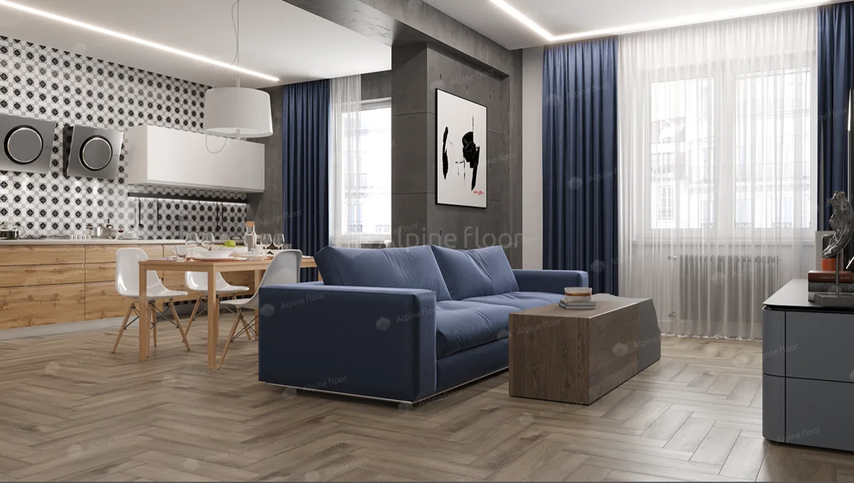 Alpine Floor Дуб Исида ЕСО 13-15 SPC ламинат
