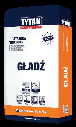 ШПАТЛЕВКА ГИПСОВАЯ GLADZ