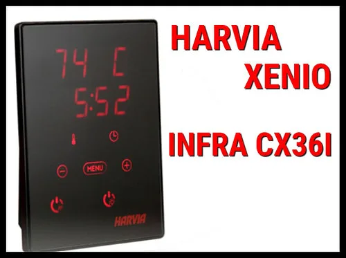 Сенсорный пульт управления Harvia Xenio Infra CX36I для инфракрасных саун