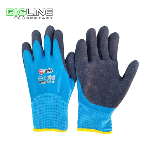 Перчатки обливная ладонь из латекса Water Proof зима