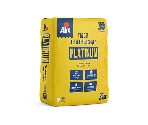 ГИПСОВАЯ ШПАТЛЕВКА PLATINUM 25КГ