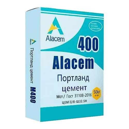 Цемент Alacem М-400 50 кг