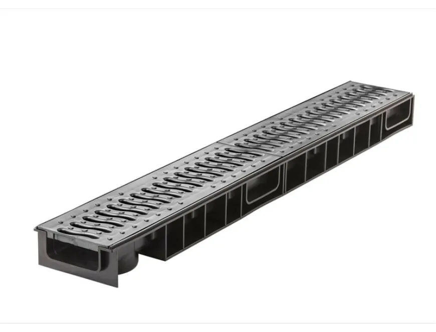 Лоток Ecoteck STANDART light 100.65 h69 с решеткой пластиковой, кл.А15