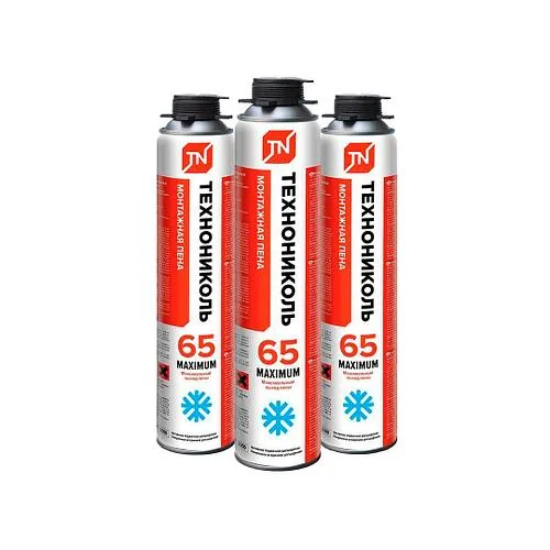 Монтажная пена Технониколь 65 Maximum, зимняя