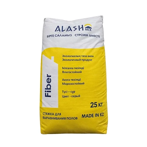 Стяжка для пола Alash Mix Fiber, 25кг.