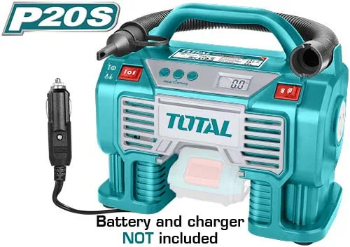 Аккумуляторный авто компрессор TOTAL арт.TACLI2002