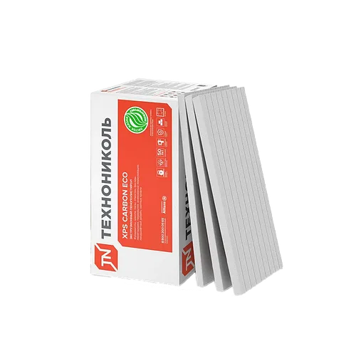 Плиты пенополистирольные экструзионные ТЕХНОНИКОЛЬ CARBON ECO 1180х580х50-L