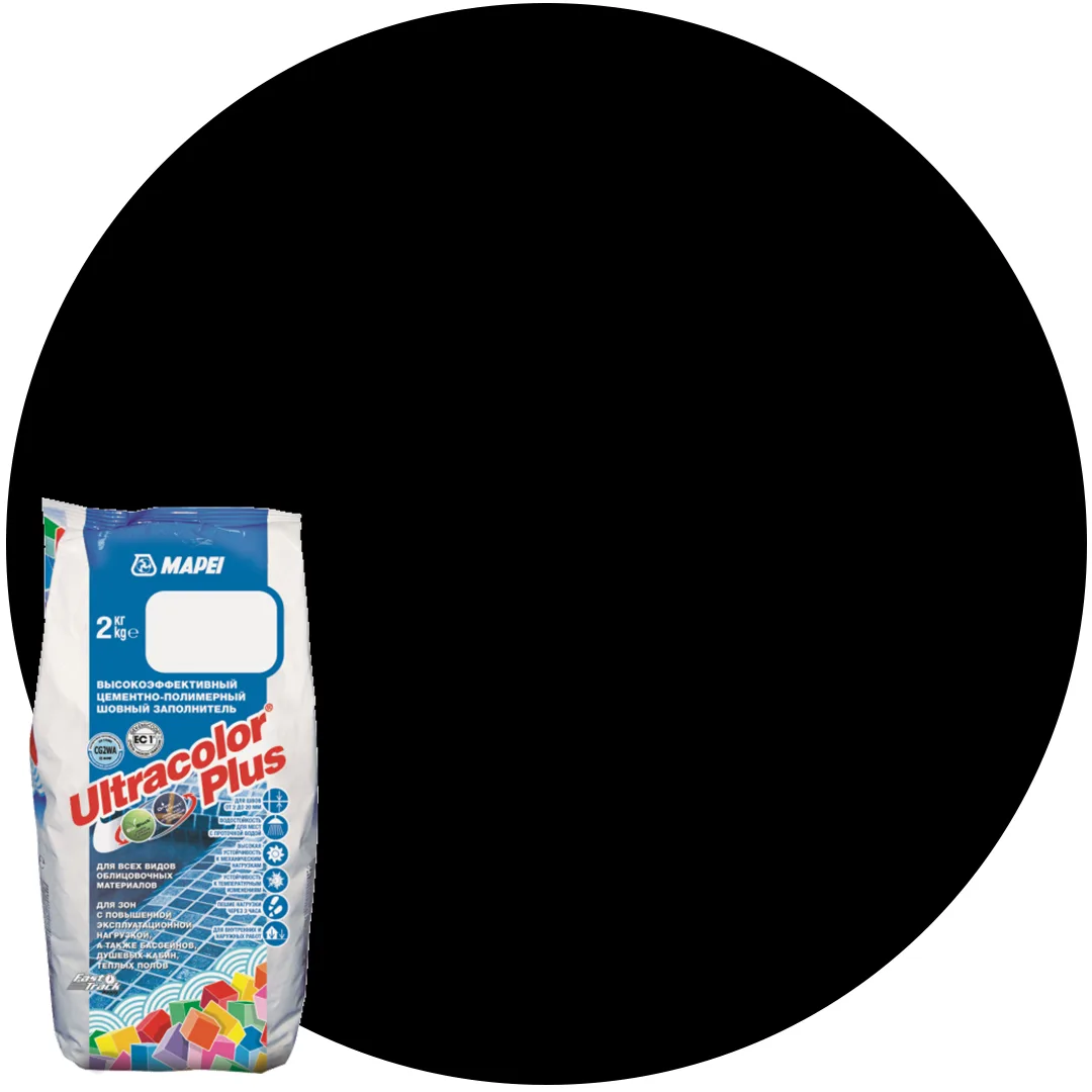 ULTRACOLOR PLUS Черный 120 Цементная затирка для шва 1-20 мм