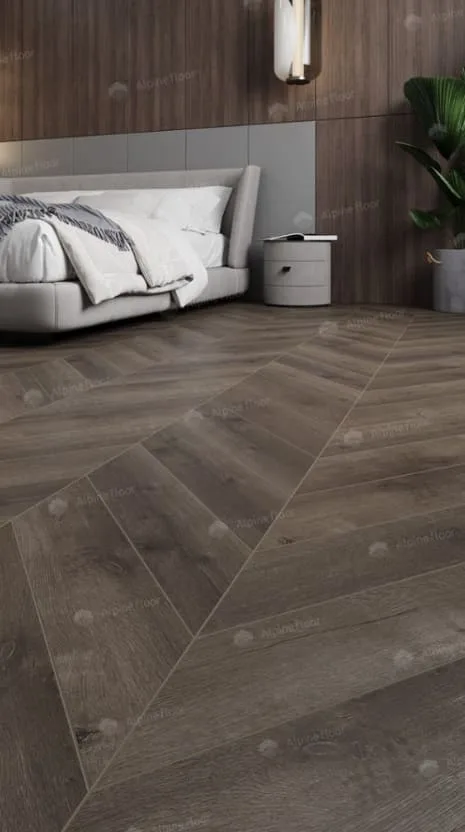 Alpine Floor Дуб Антарес Шеврон Chevron ECO 20-9 LVT плитка