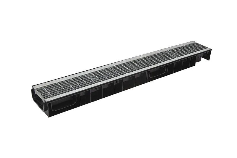 Лоток Ecoteck STANDART 100.65 h69 с решеткой сварной оцинкованной, кл.В125
