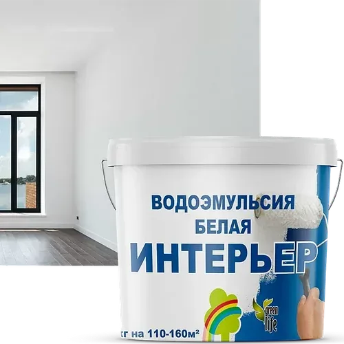 "Интерьер", водоэмульсионная краска 10кг