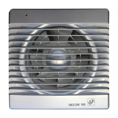 Накладной вентилятор Soler Palau Decor 100C Silver (Испания)