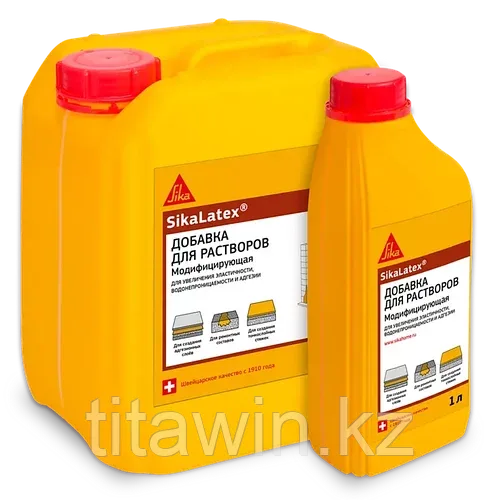 Добавка в раствор латексная Sika Latex 10 л.