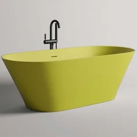 Ванна из искусственного камня Salini Mona 180x80 Sulfur yellow