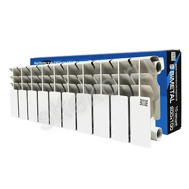 Радиатор биметаллический 200x100 (10 секций) BIMETAL STI