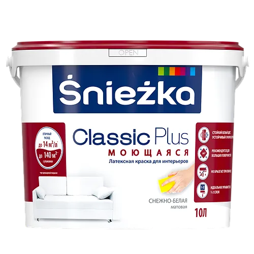 Латексная краска Classic Plus