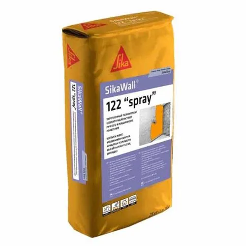 Штукатурка SikaWall-122 spray (USTA SLAU улучшенная для торкретов)