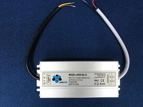 Трансформатор REIDEN 60W уличный ультратонкий